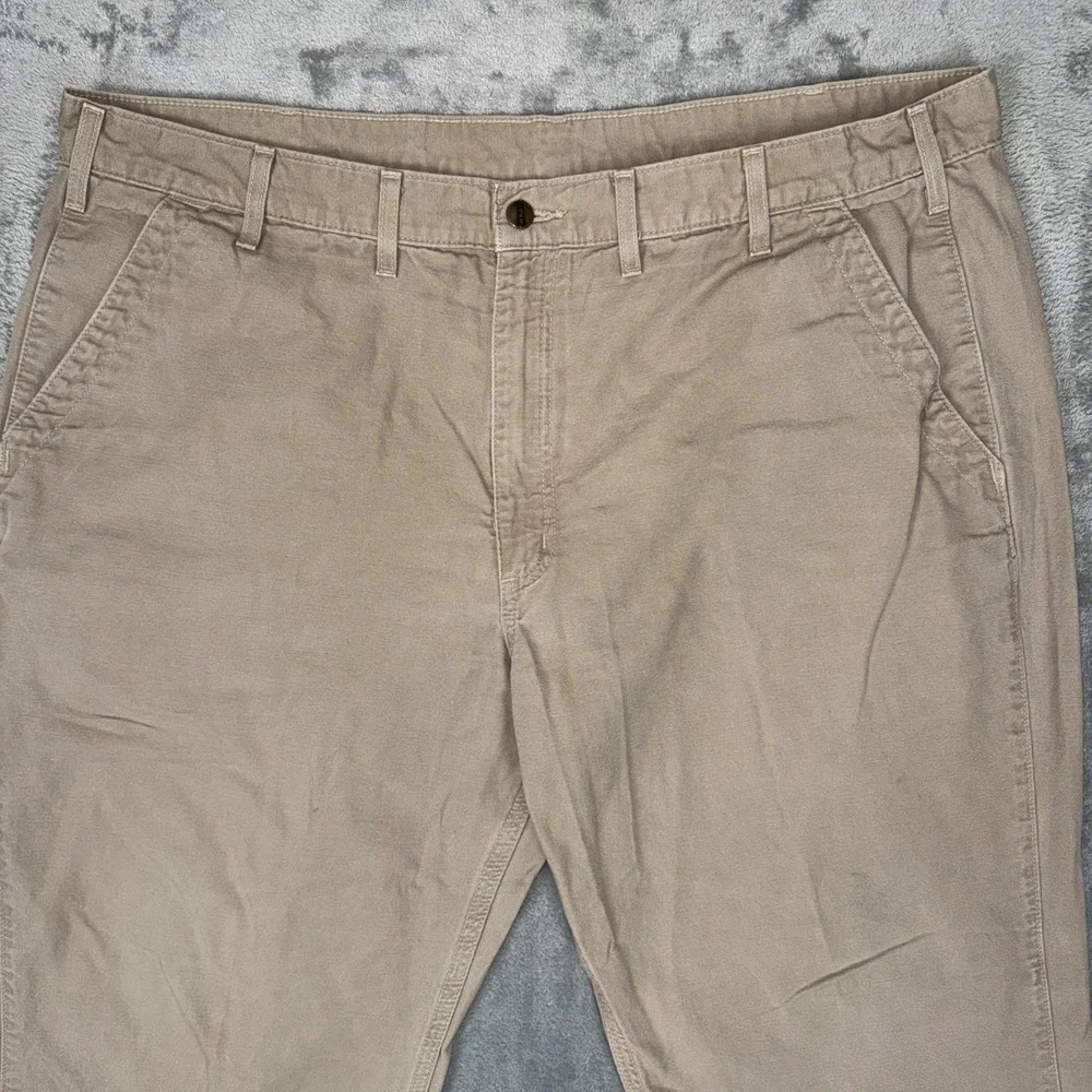 Carhartt Pants Mens Size‎ 44x30 Relaxed Fit B299 GKH Workwear Canvas Grunge